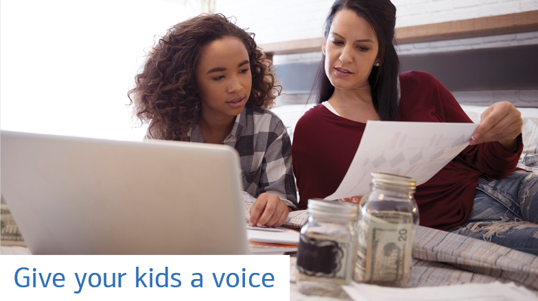 Give your kids a voice
