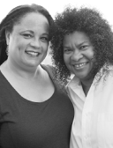 Profile Photo - — Carlene Jadusingh, attorney and SAGE board member (right, with wife Michelle Hyde)