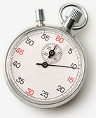 Image of a stopwatch.