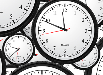 Article Image - A montage of clock faces. Don't miss these retirement dates.