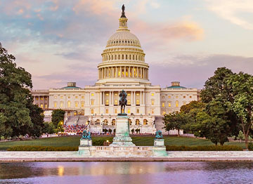 Article Image - The United States Capitol building. Bookmark this page to keep up with how the latest tax and policy changes might affect your finances.