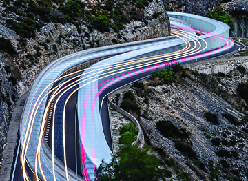 Article Image - Image of a mountain highway. Watch the webcast on ways to prepare for new forces in the market.